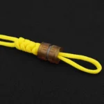 Amber PEI Rope Pendant