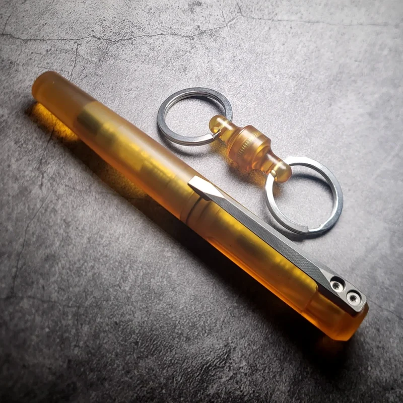 Anti-loss PEI Keychain Quick Release Buckle Keychain Car Pendant EDC Outdoor Tool - Image 4