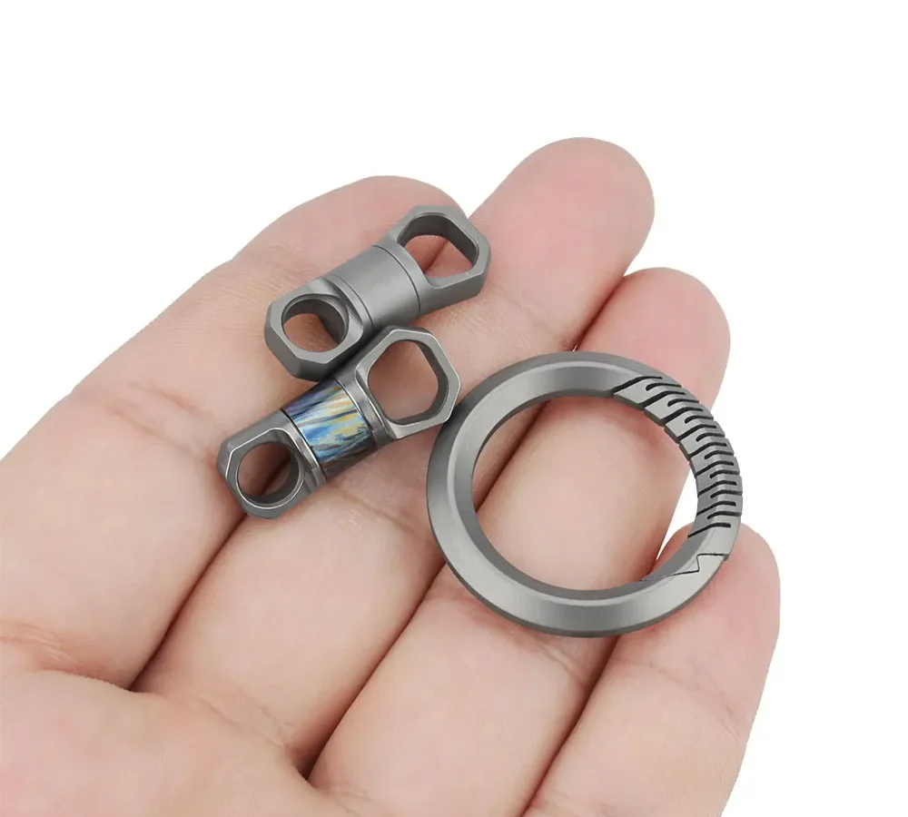 Titanium Alloy Keychain