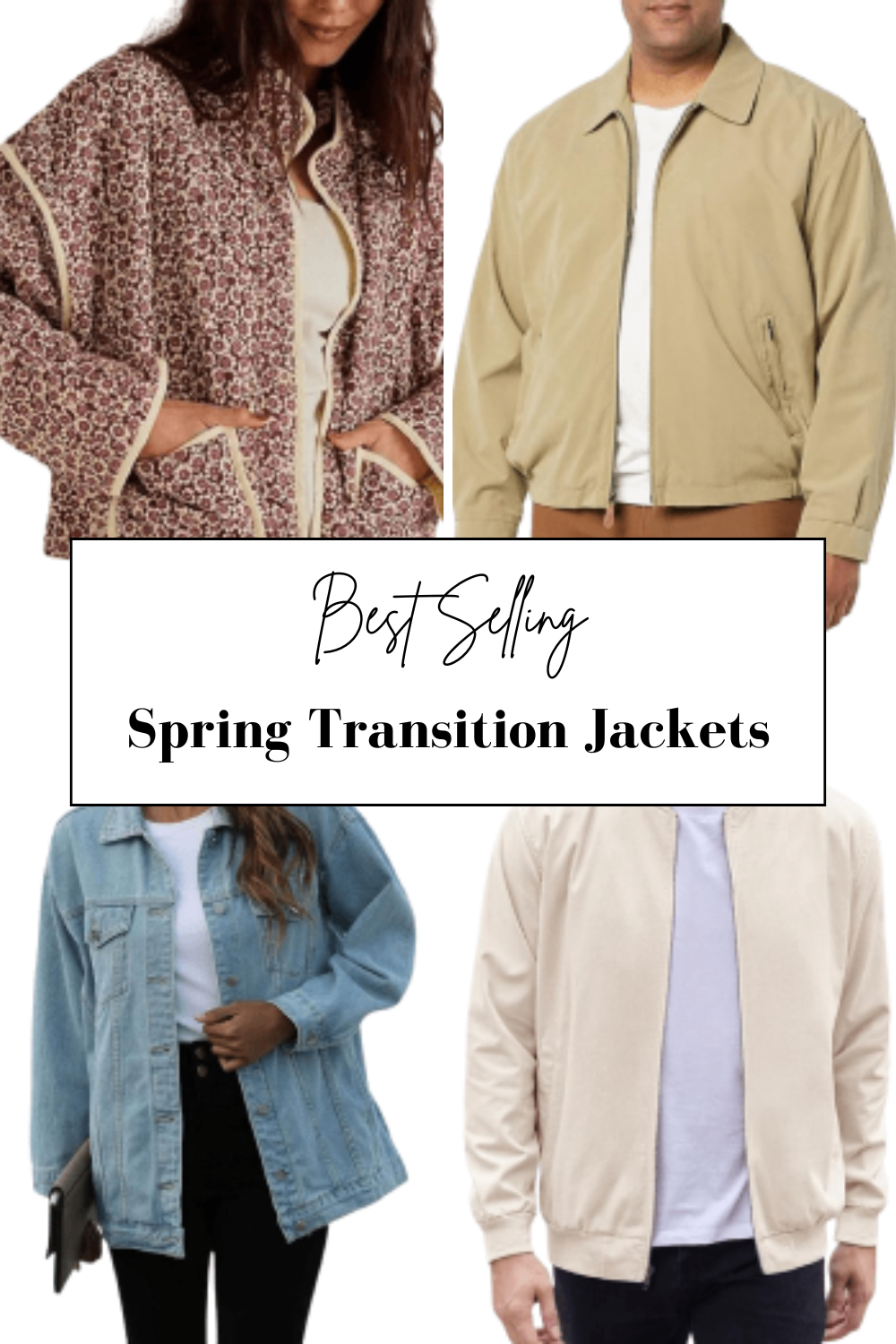 Spring Transition Jackets
