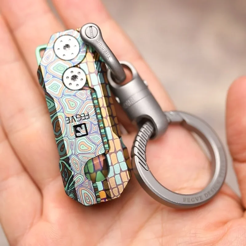 New EDC Titanium Alloy Pry Bar Screwdriver Portable Bottle Opener Handle Multi-tool profession Portable Outdoor Tools - Image 5