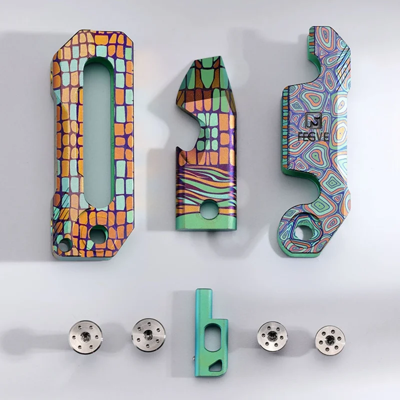 New EDC Titanium Alloy Pry Bar Screwdriver Portable Bottle Opener Handle Multi-tool profession Portable Outdoor Tools - Image 6