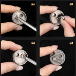 Essential Titanium Multifunctional Toothpick Holder Titanium Alloy Bottle Travelling Storage Box Outdoor Tool EDC - Image 2