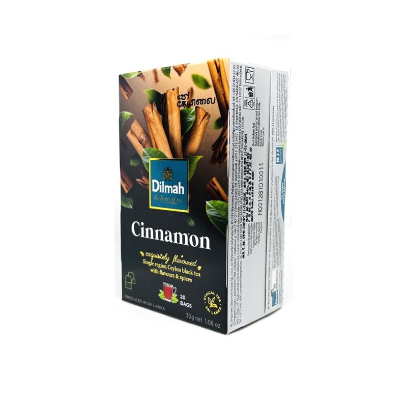 Dilmah Cinnamon Tea Fun Flavored Tea  Ceylon Tea - 20 Tea Bags - Image 3