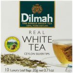 Dilmah White Tea, Ceylon Silver Tips, 10Bags -Count Luxury Leaf Tea bags - Image 2