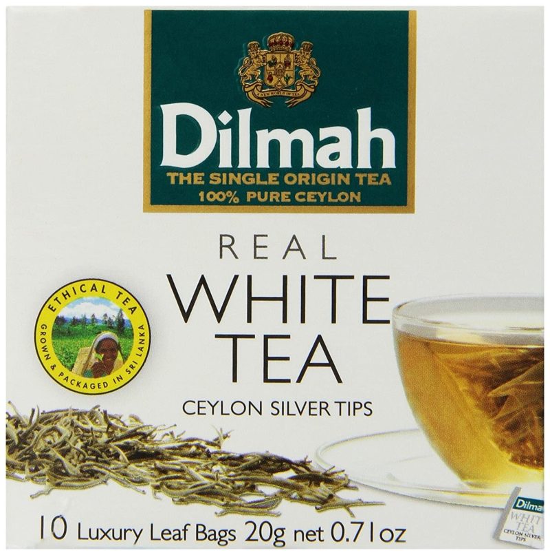 Dilmah White Tea, Ceylon Silver Tips, 10Bags -Count Luxury Leaf Tea bags - Image 2
